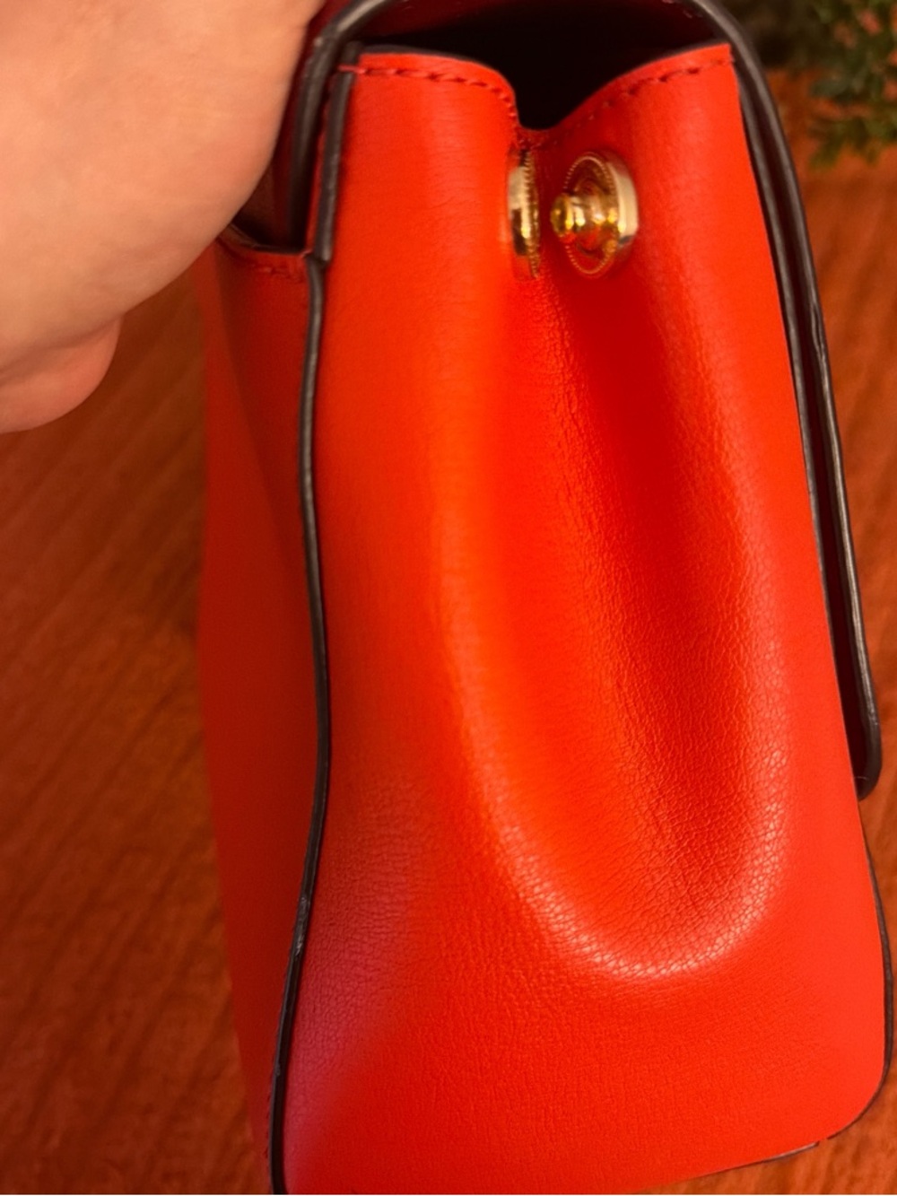 Michael Kors Red and Orange Satchel - Picture 8 of 14